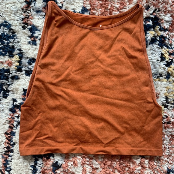 Free People Seamless High Neck Crop Tank - Picture 3 of 4